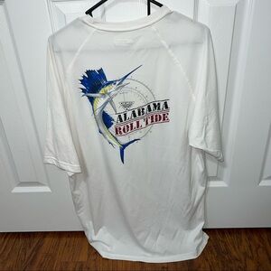 Alabama Columbia PFG Dri Fit Fishing Shirt